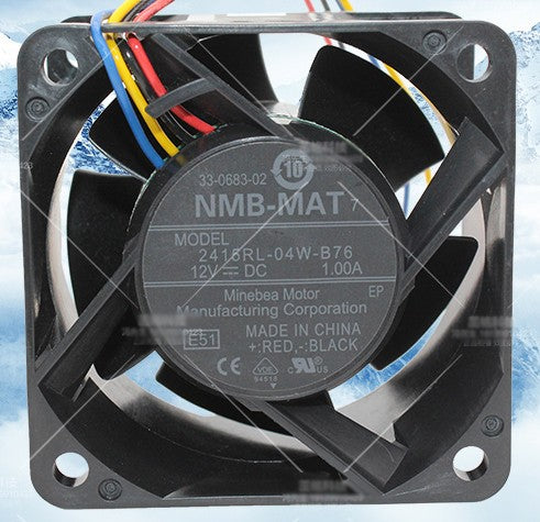 NMB 2415RL-04W-B76 12V 1.00A 4wires cooling fan