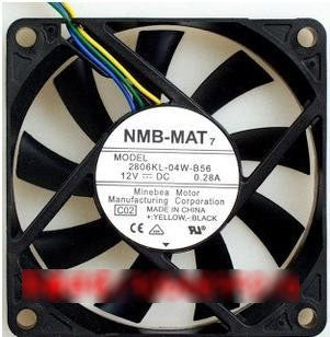 NMB 2806KL-04W-B56 12V 0.28A 4wires Cooling Fan