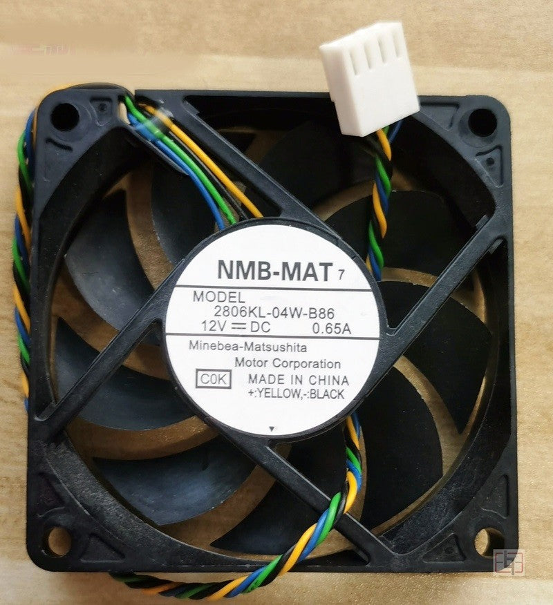 NMB 2806KL-04W-B86 12V 0.65A 4wires Cooling Fan