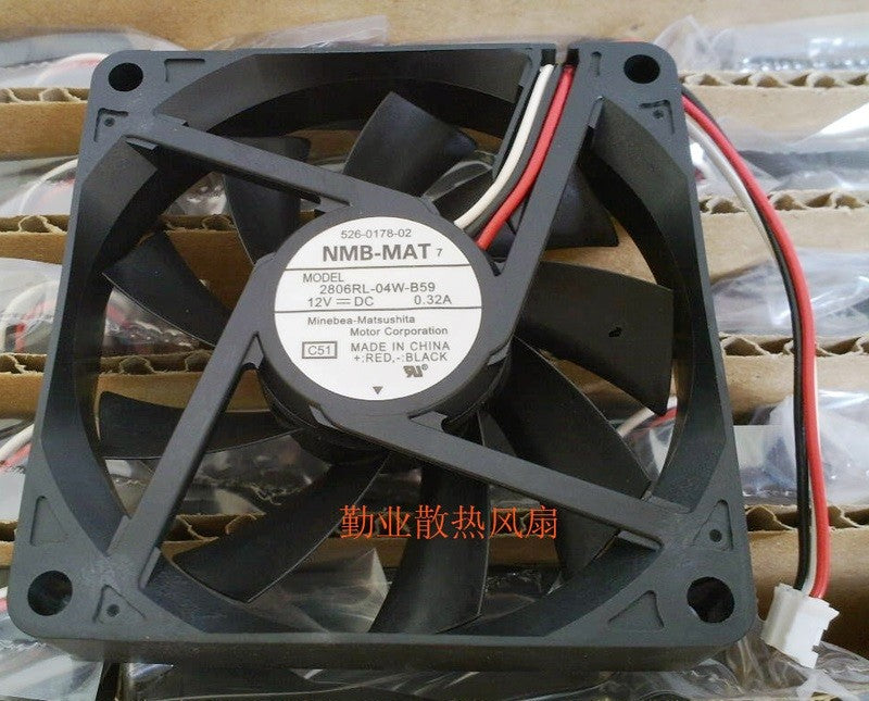NMB 2806RL-04W-B59 12V 0.32A Cooling Fan