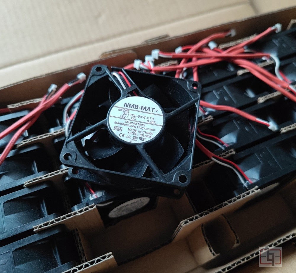 NMB 2810KL-04W-B79 12V 0.46A 3wires Cooling Fan