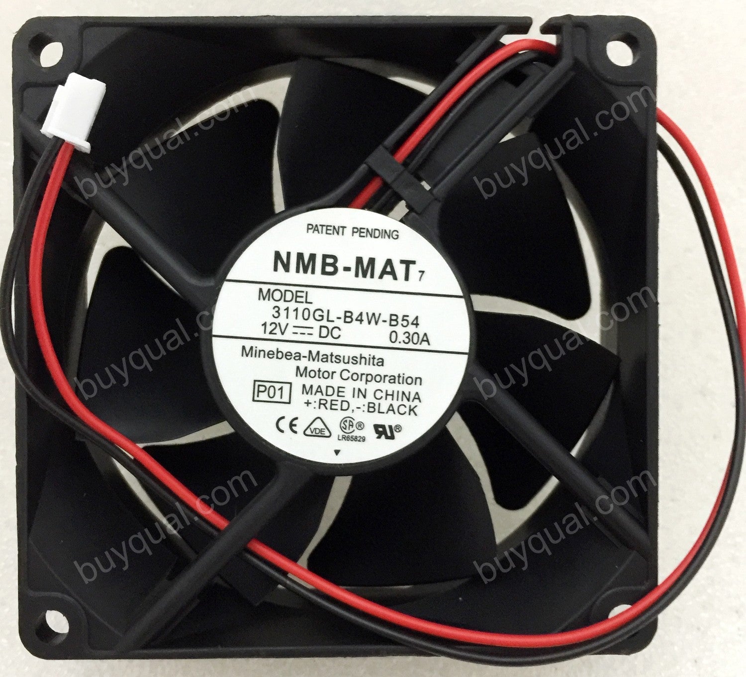 NMB 3110GL-B4W-B54 12V 0.3A 2wires Cooling Fan