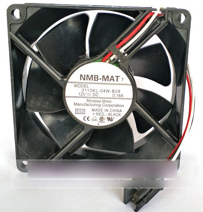 NMB 3110KL-04W-B29 12V 0.14A 3wires Cooling Fan