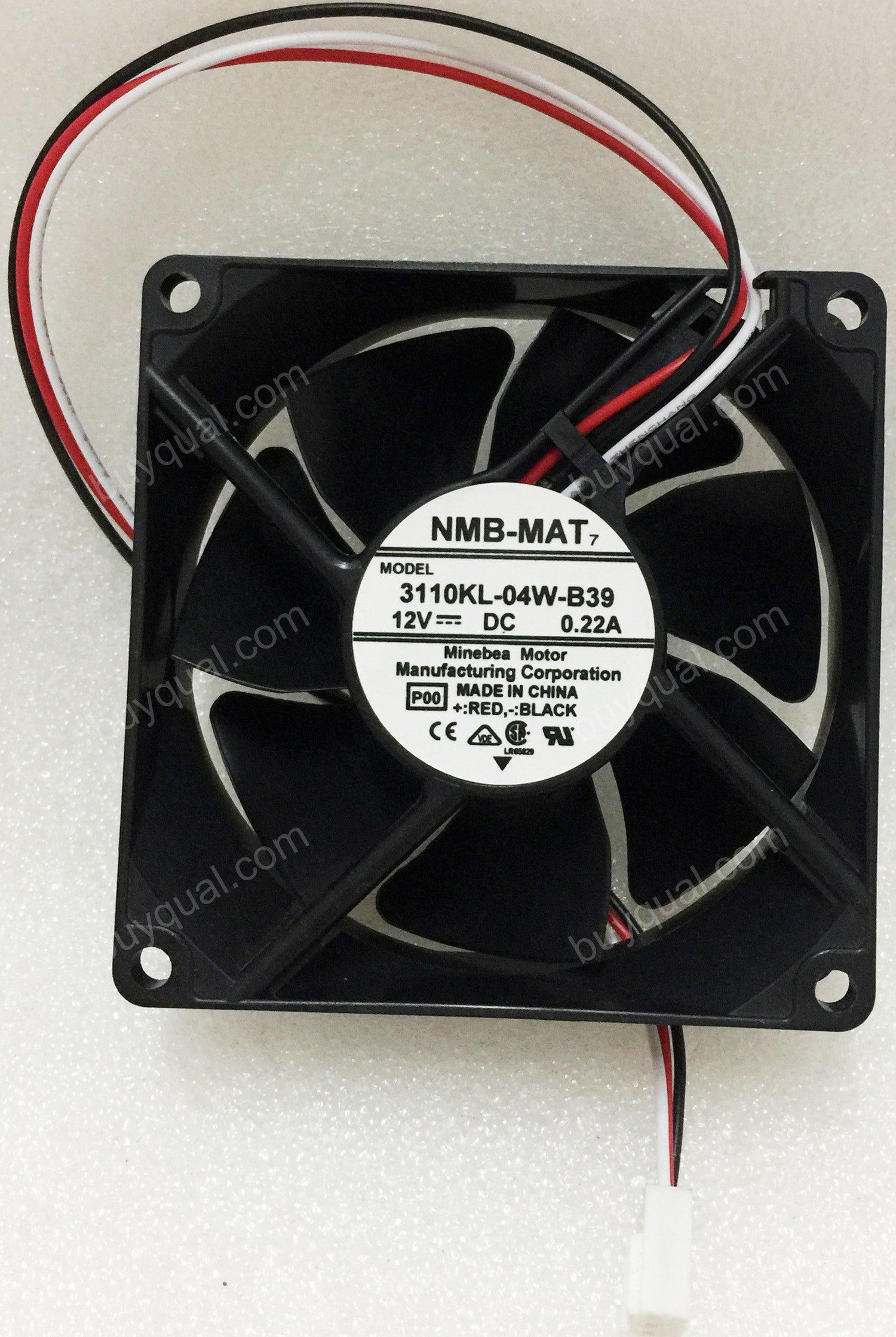 NMB 3110KL-04W-B39 12V 0.22A 3wires Cooling Fan
