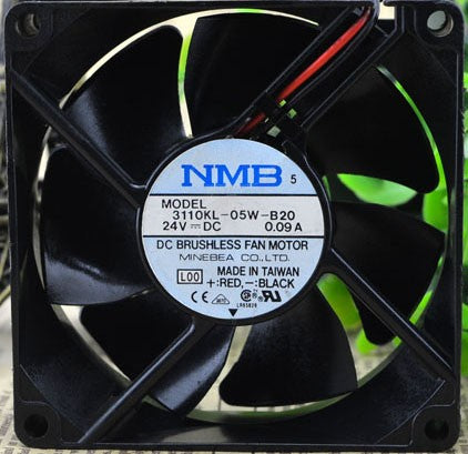 NMB 3110KL-05W-B20 24V 0.09A 2wires Cooling Fan