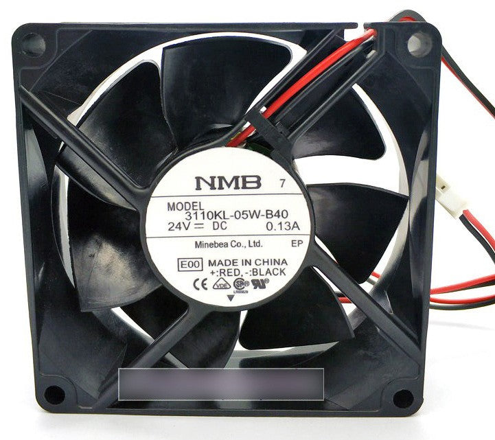 NMB 3110KL-05W-B40 24V 0.13A 2wires Cooling Fan - New