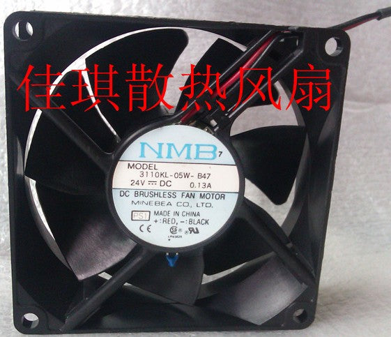 NMB 3110KL-05W-B47 24V 0.13A 2wires Cooling Fan