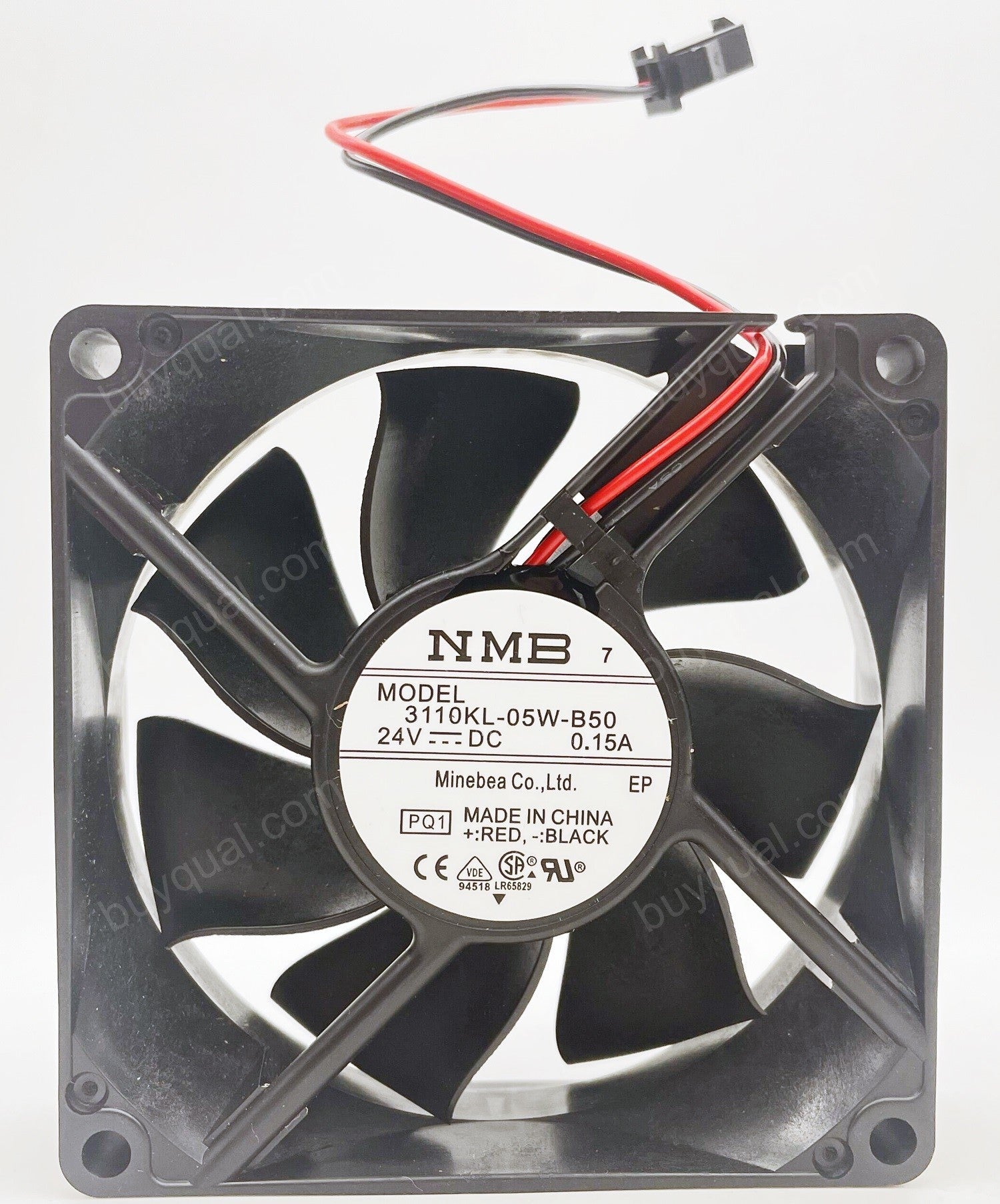 NMB 3110KL-05W-B50 24V 0.15A 2wires Cooling Fan - New