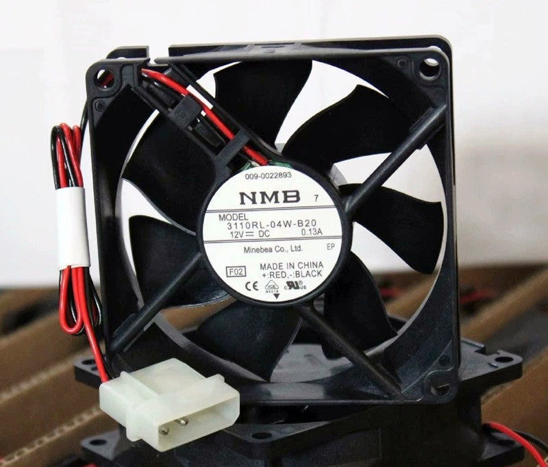 NMB 3110RL-04W-B20 12V 0.13A 2wires Cooling Fan