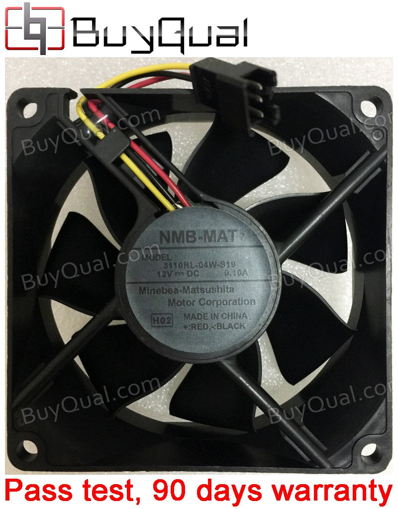 NMB 3110RL-04W-S19 12V 0.1A 3wires Cooling Fan