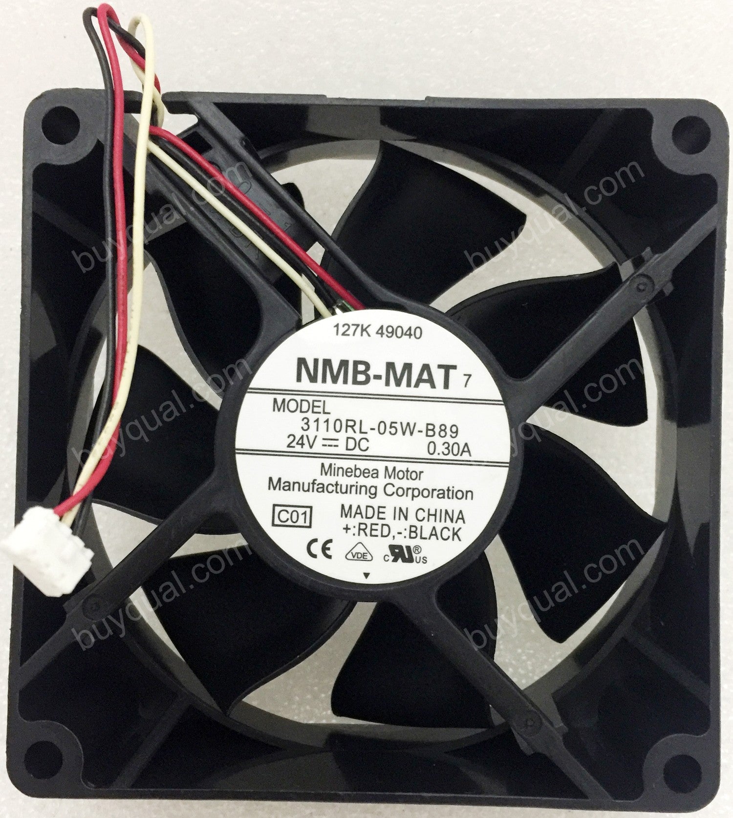 NMB 3110RL-05W-B89 24V 0.3A 2wires 3wires Cooling Fan