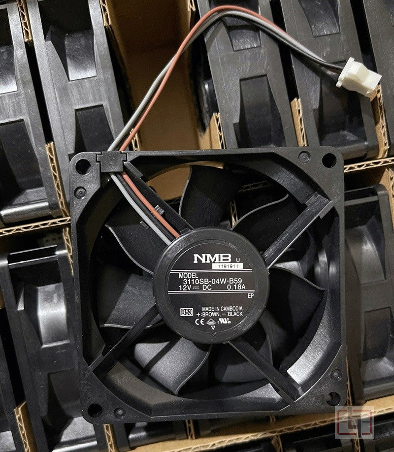 NMB 3110SB-04W-B59 12V 0.18A  3wires Cooling Fan