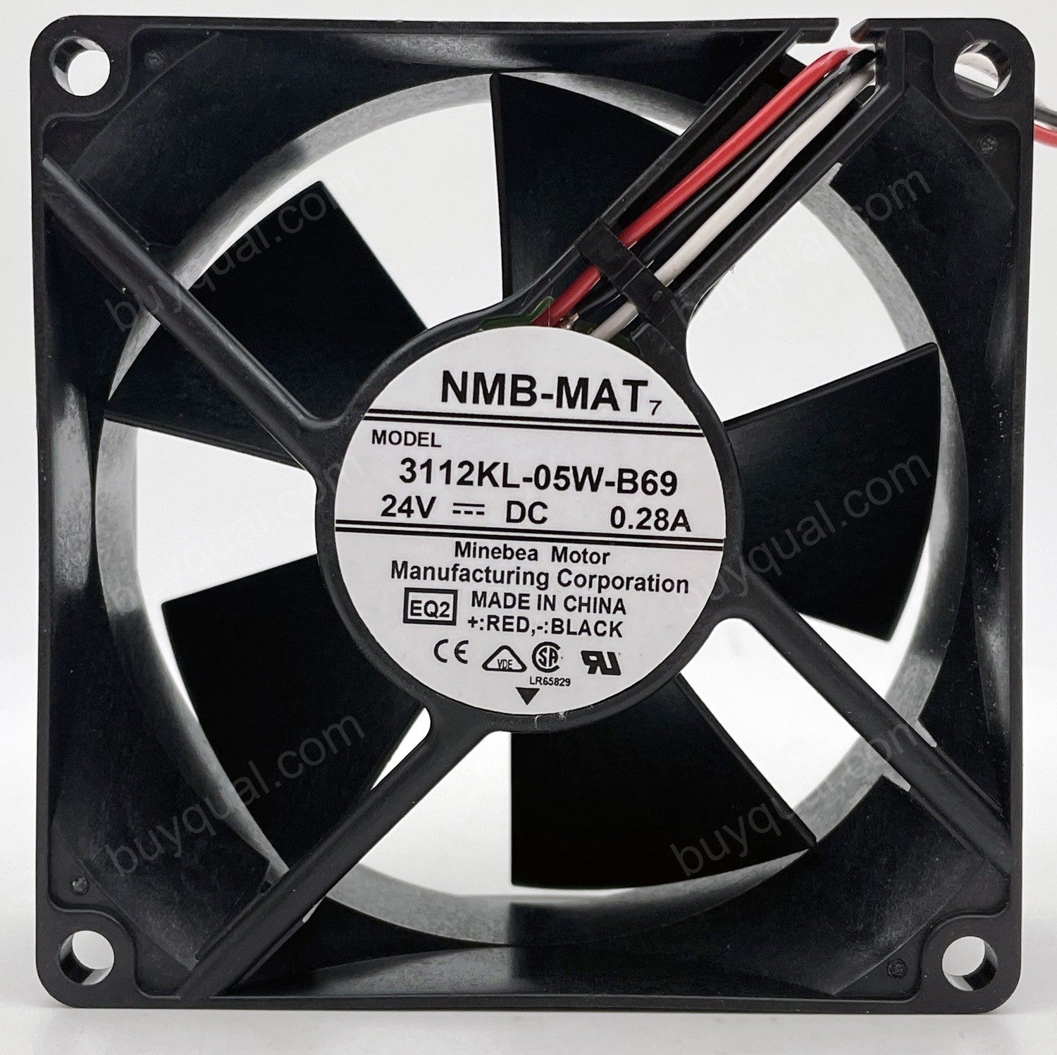 NMB 3112KL-05W-B69 24V 0.28A 3wires Cooling Fan - Original New