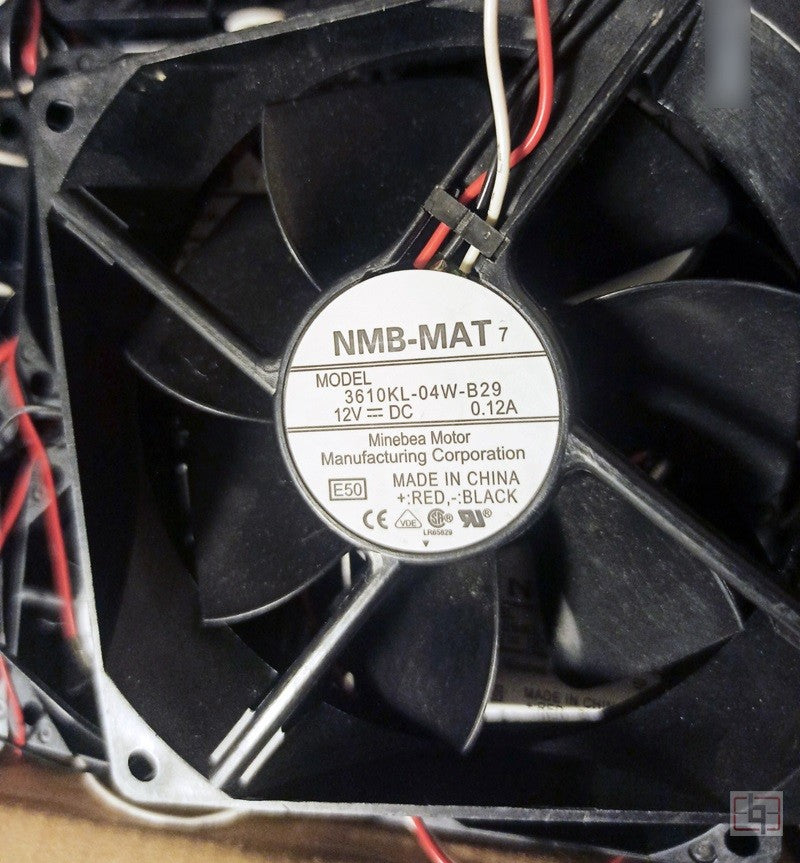 NMB 3610KL-04W-B29 12V 0.12A 3wires Cooling Fan