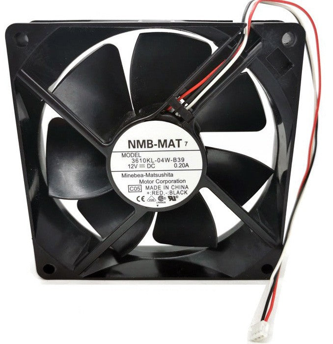 NMB 3610KL-04W-B39 12V 0.2A 3wires Cooling Fan