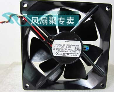 NMB 3610KL-04W-B66 12V 0.56A 3wires Cooling Fan
