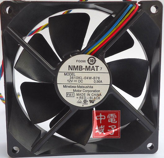 NMB 3610KL-04W-B76 12V 0.56A fan