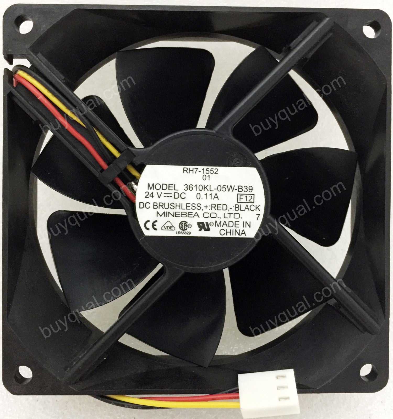 NMB 3610KL-05W-B39 24V 0.11A 3wires Cooling Fan - Picture need