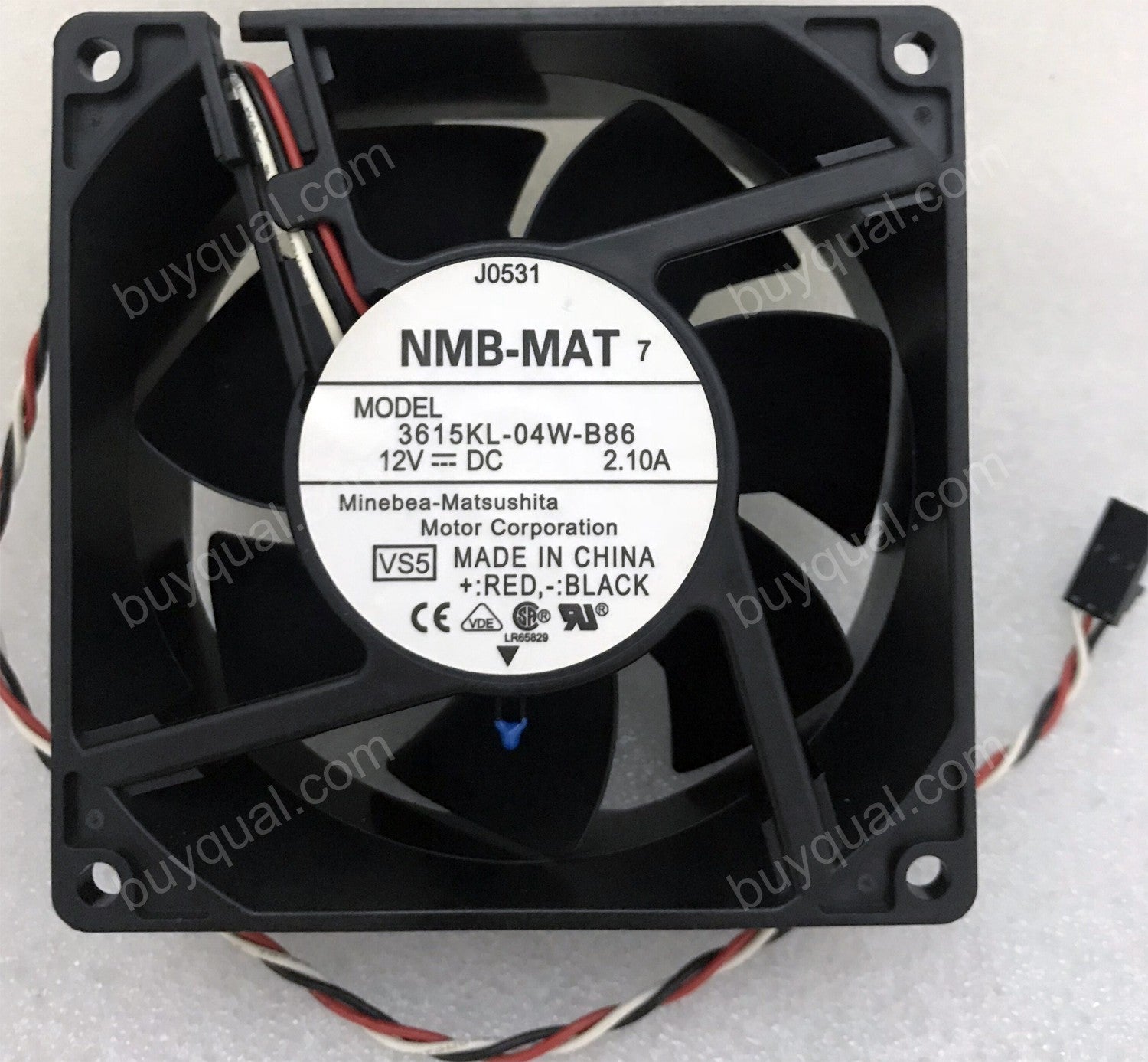 NMB 3615KL-04W-B86 12V 2.1A 3wires Cooling Fan