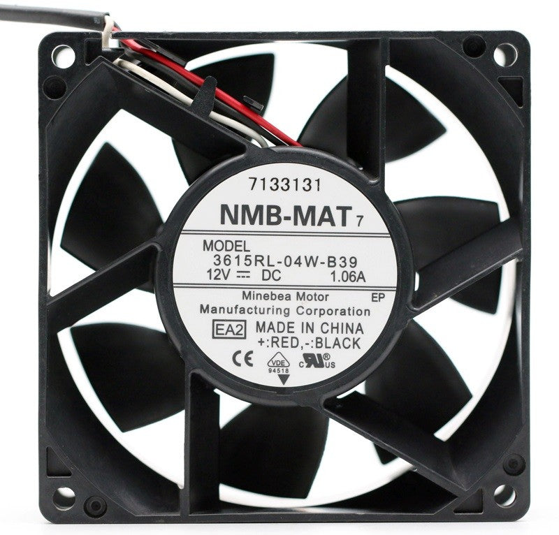 NMB 3615RL-04W-B39 12V 1.06A 3wires Cooling Fan - Original New
