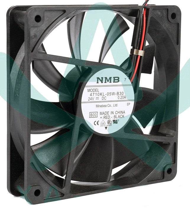 NMB 4710KL-05W-B30 24V 0.2A 2wires Cooling Fan