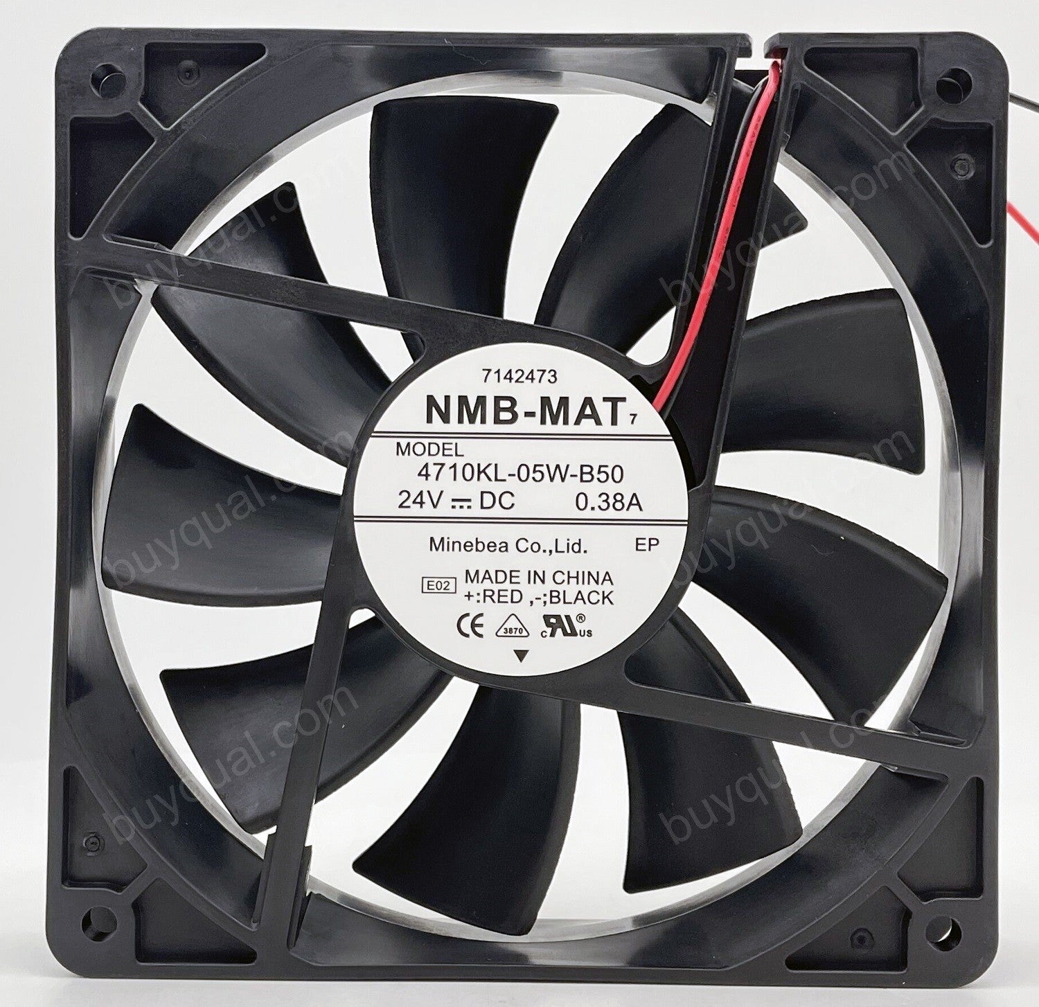 NMB 4710KL-05W-B50 24V 0.38A 2wires Cooling Fan - Original New