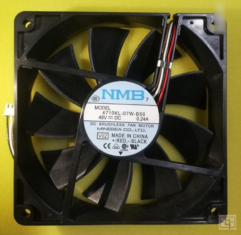 NMB 4710KL-07W-B56 48V 0.24A 4wires Cooling Fan