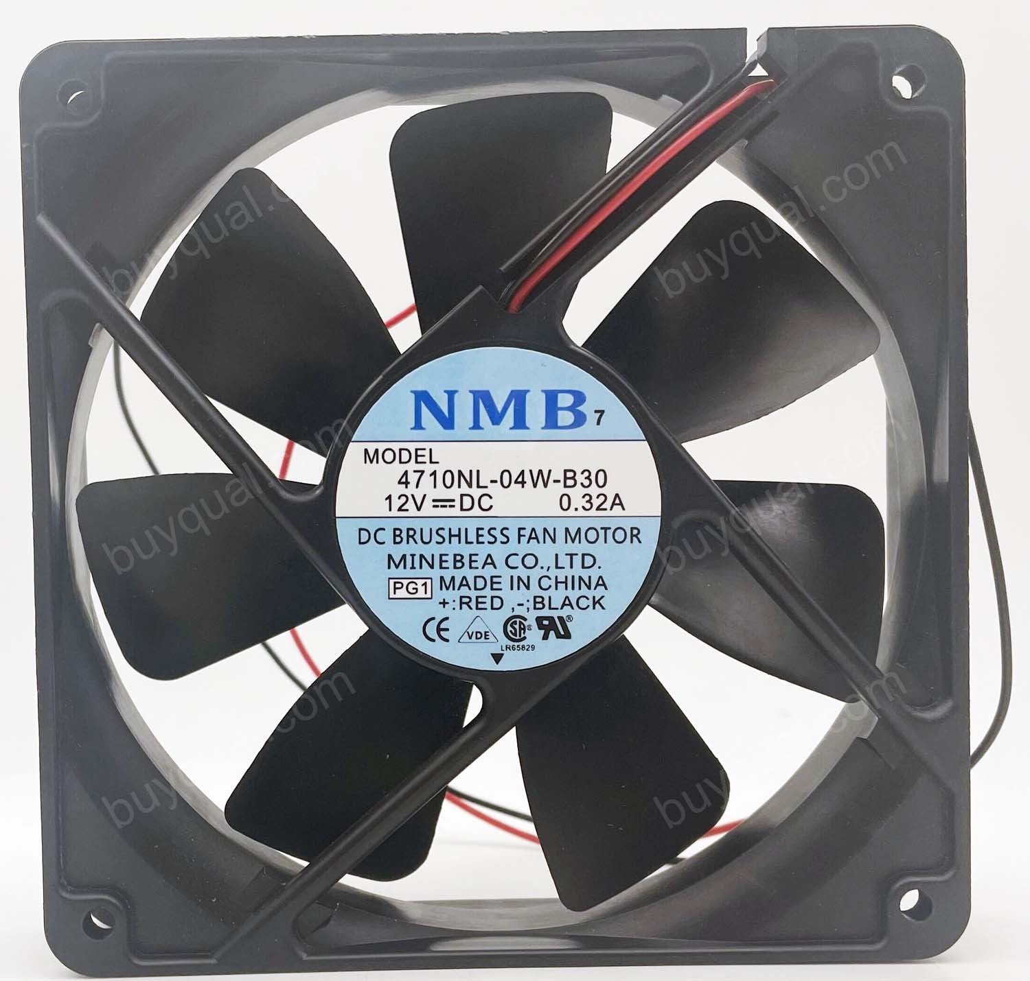 NMB 4710NL-04W-B30 4710NL-04W-B40 12V 0.32A 2wires Cooling Fan