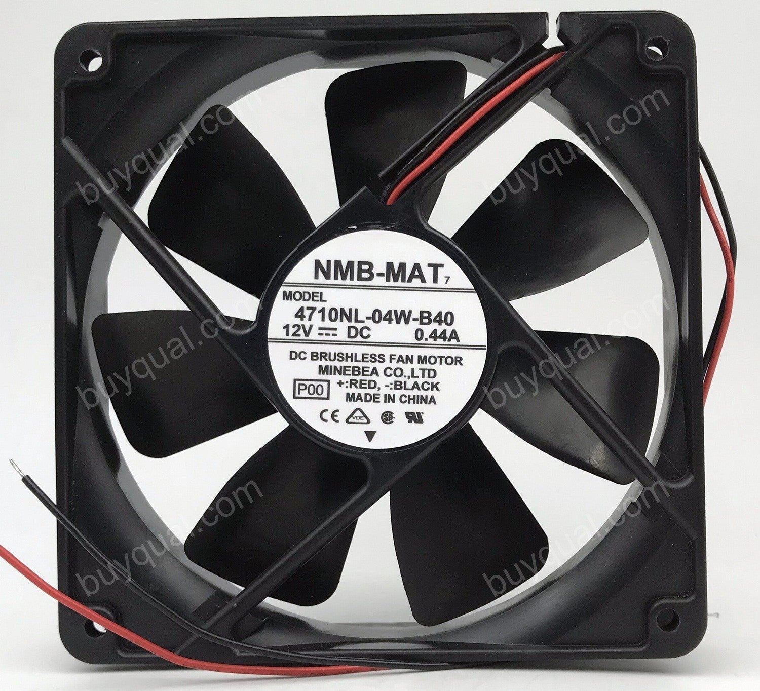 NMB 4710NL-04W-B40 12V 0.44A 2wires Cooling Fan