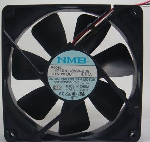 NMB 4710NL-05W-B59 24V 0.31A 3wires Cooling Fan