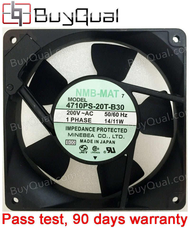 NMB 4710PS-20T-B30 4710PS-20T-B30-B00 200V 14/11W Cooling Fan