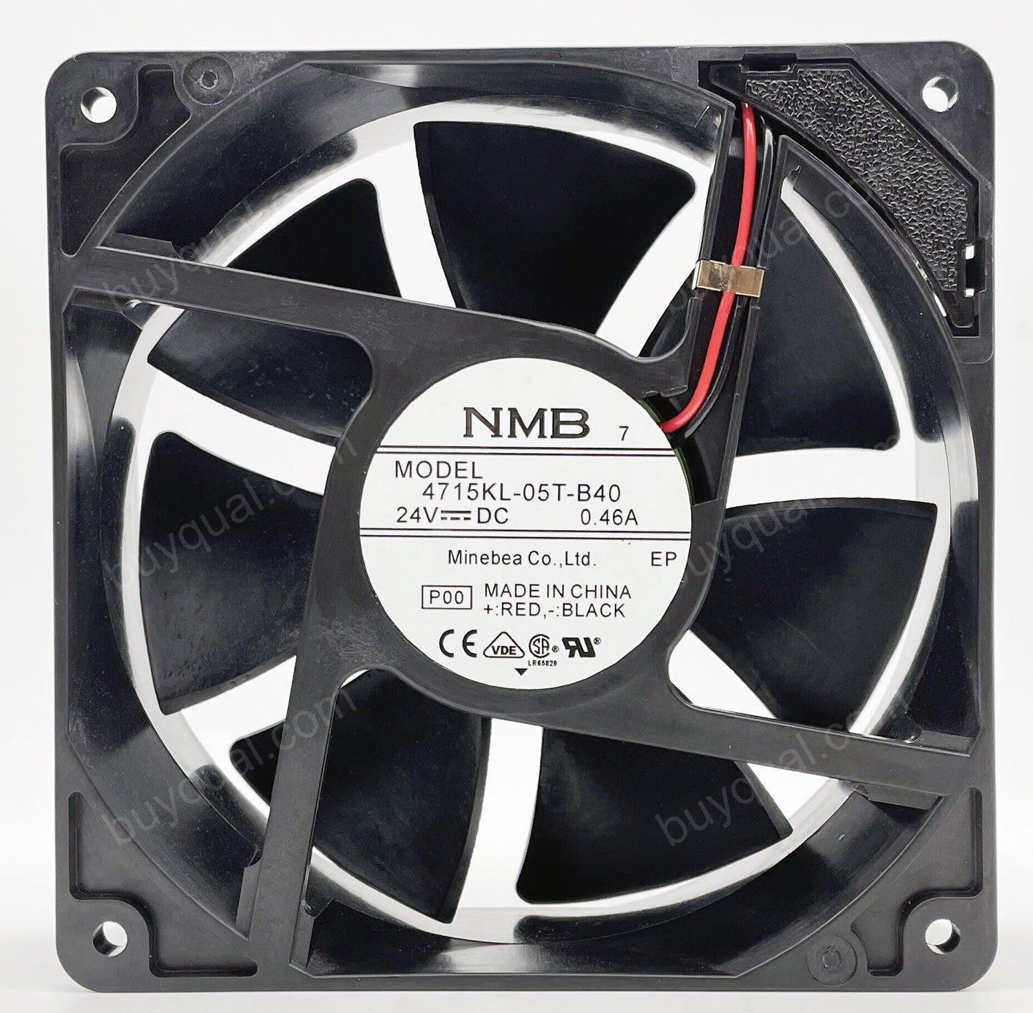 NMB 4715KL-05T-B40 4715KL-05T-B40-P00 24V 0.46A 2wires Cooling Fan