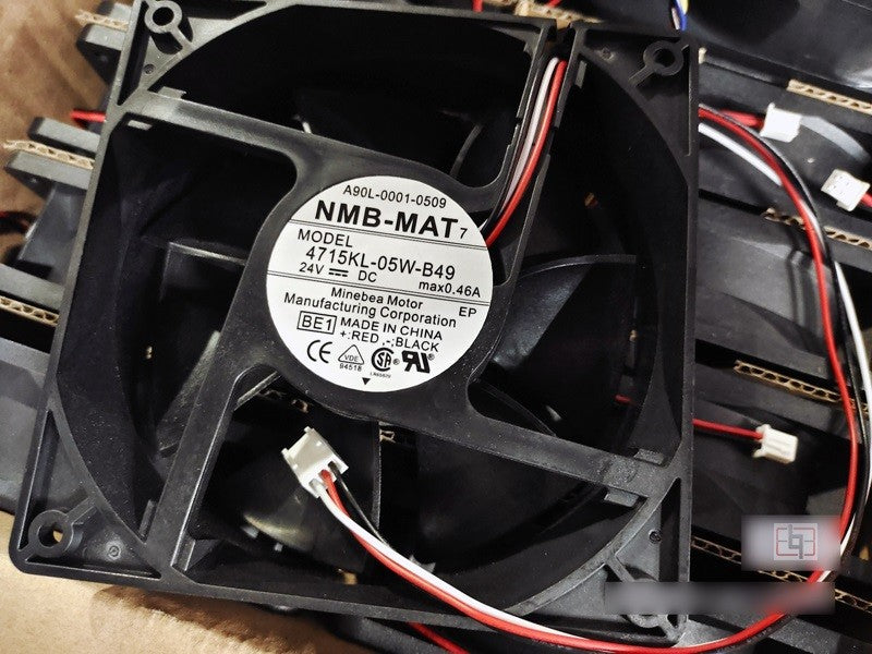 NMB 4715KL-05W-B49 24V 0.46A 3wires Cooling Fan - Original New