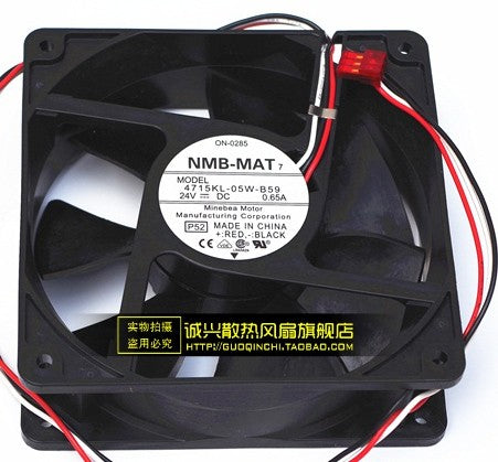 NMB 4715KL-05W-B59 24V 0.65A 3wires Cooling Fan