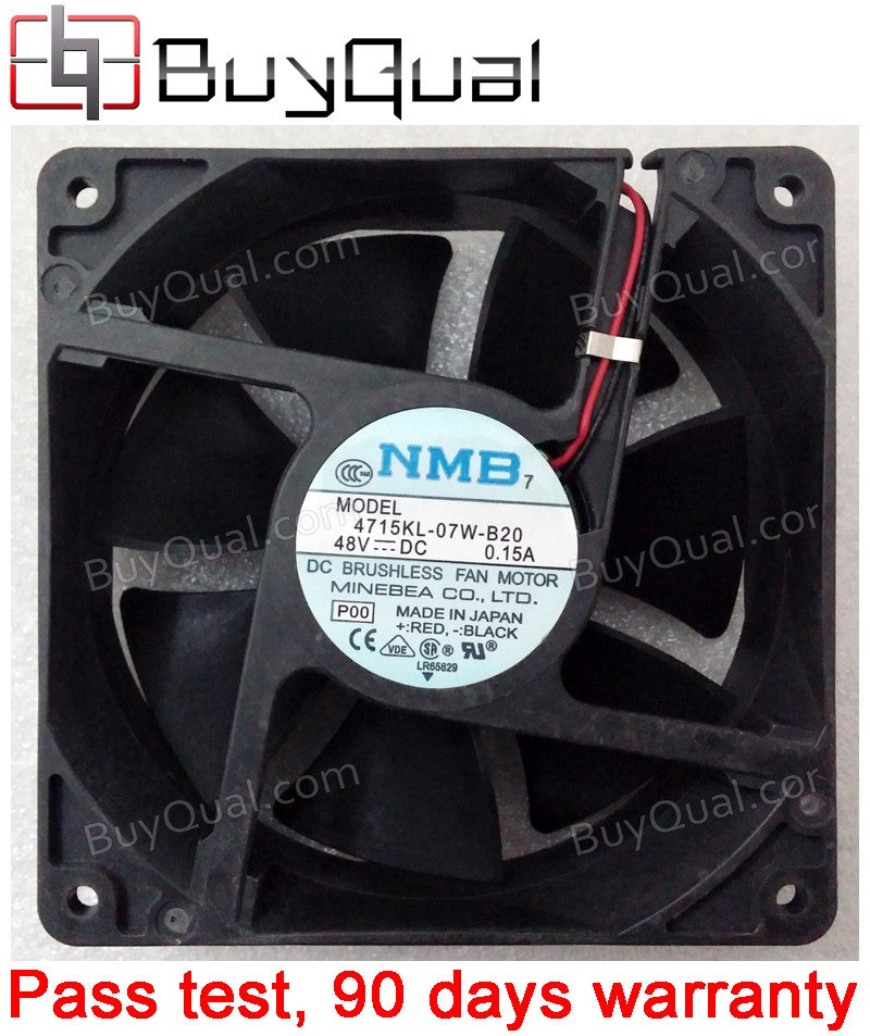 NMB 4715KL-07W-B20 48V 0.15A 2wires Cooling Fan - New