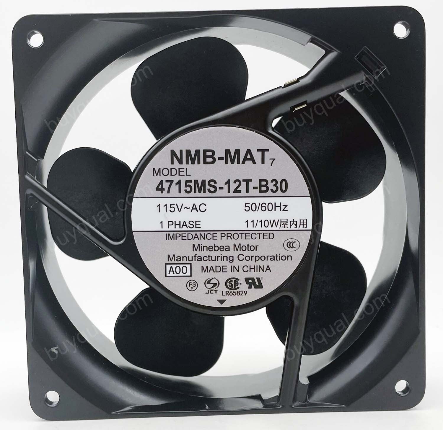 NMB 4715MS-12T-B30 4715MS-12T-B30-A00 115V 11/10W Cooling Fan