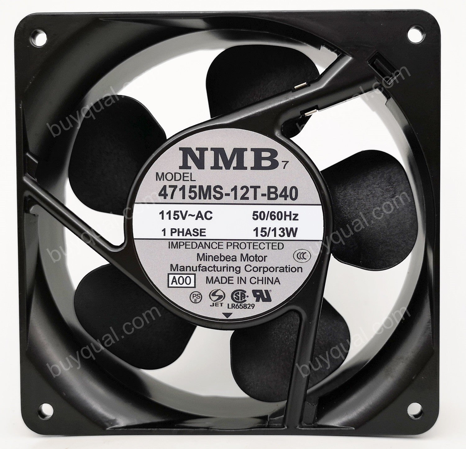 NMB 4715MS-12T-B40 A00 4715MS-12T-B40-A00 115V 15/13W 2wires Cooling Fan