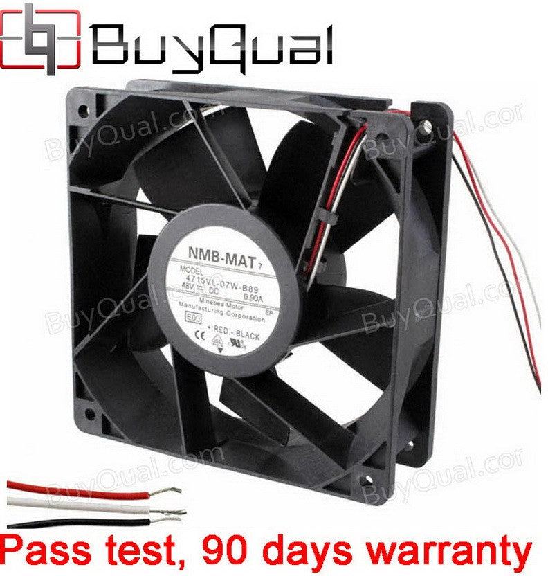 NMB 4715VL-07W-B89 -E00 12038VA-48R-EL 48V 0.9A 3wires Cooling Fan
