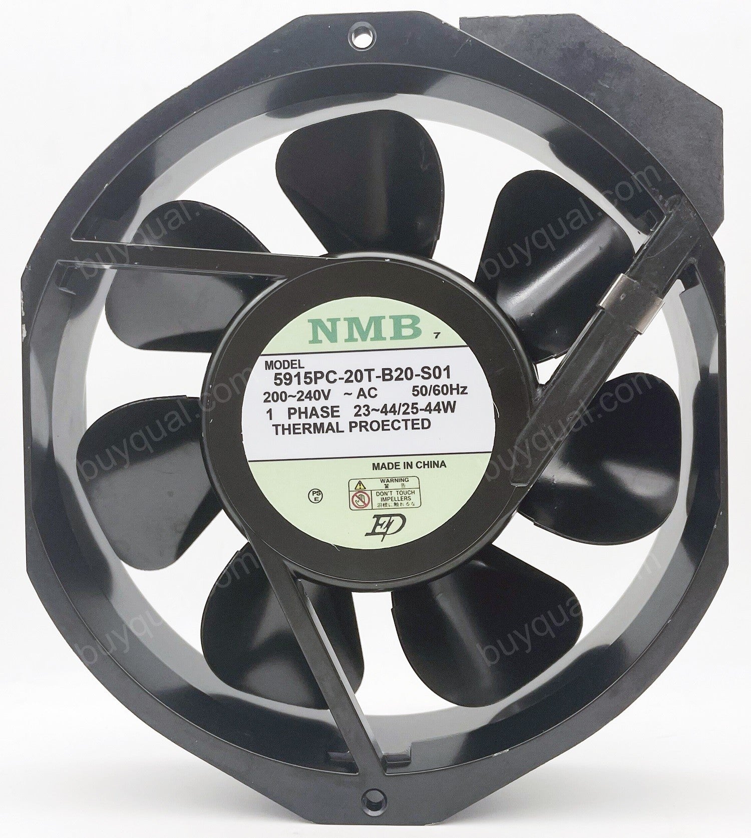 NMB 5915PC-20T-B20-S01 200/240V 25/44W Cooling Fan - 7 Blades Original New