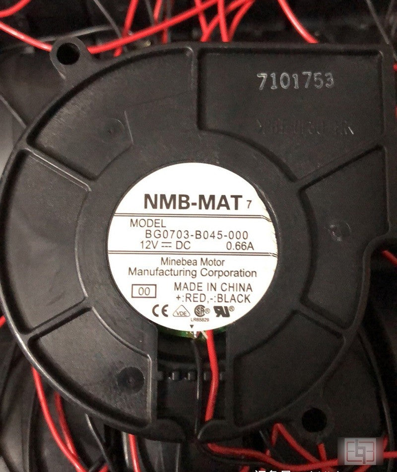 NMB BG0703-B045-000 12V 0.66A 2wires Cooling Fan
