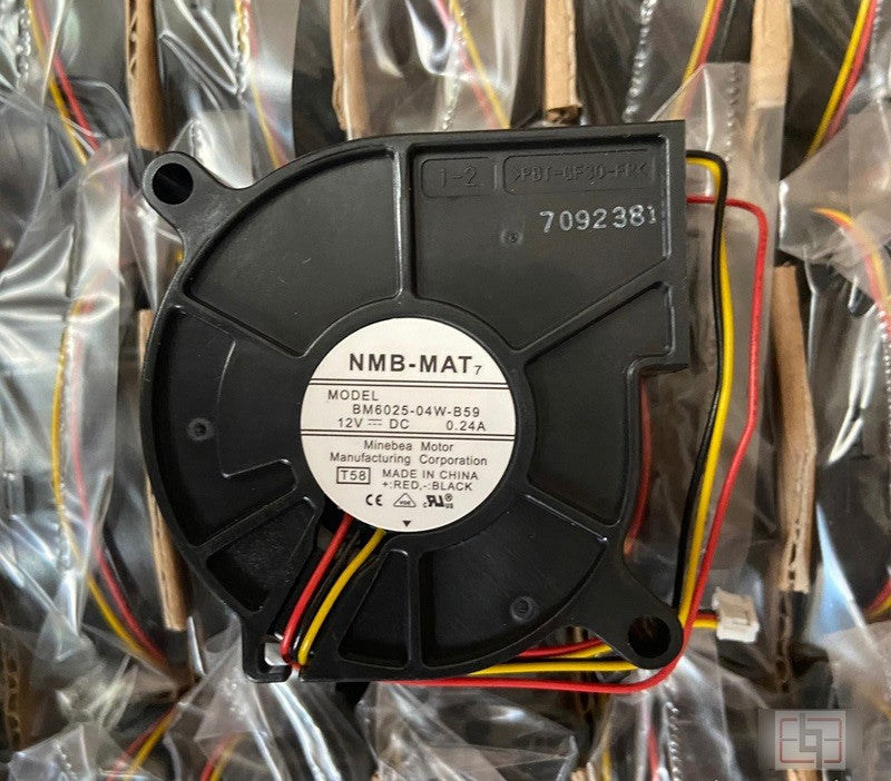 NMB BM6025-04W-B59 12V 0.24A 3wires Cooling Fan