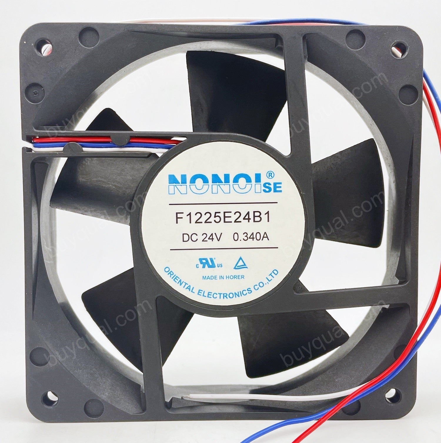 NONOI F1225E24B1 24V 0.34A 3wires Cooling Fan