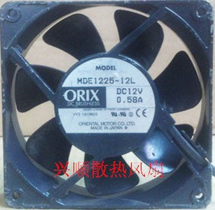 ORIX MDE1225-12L 12V 0.58A 2wires cooling fan
