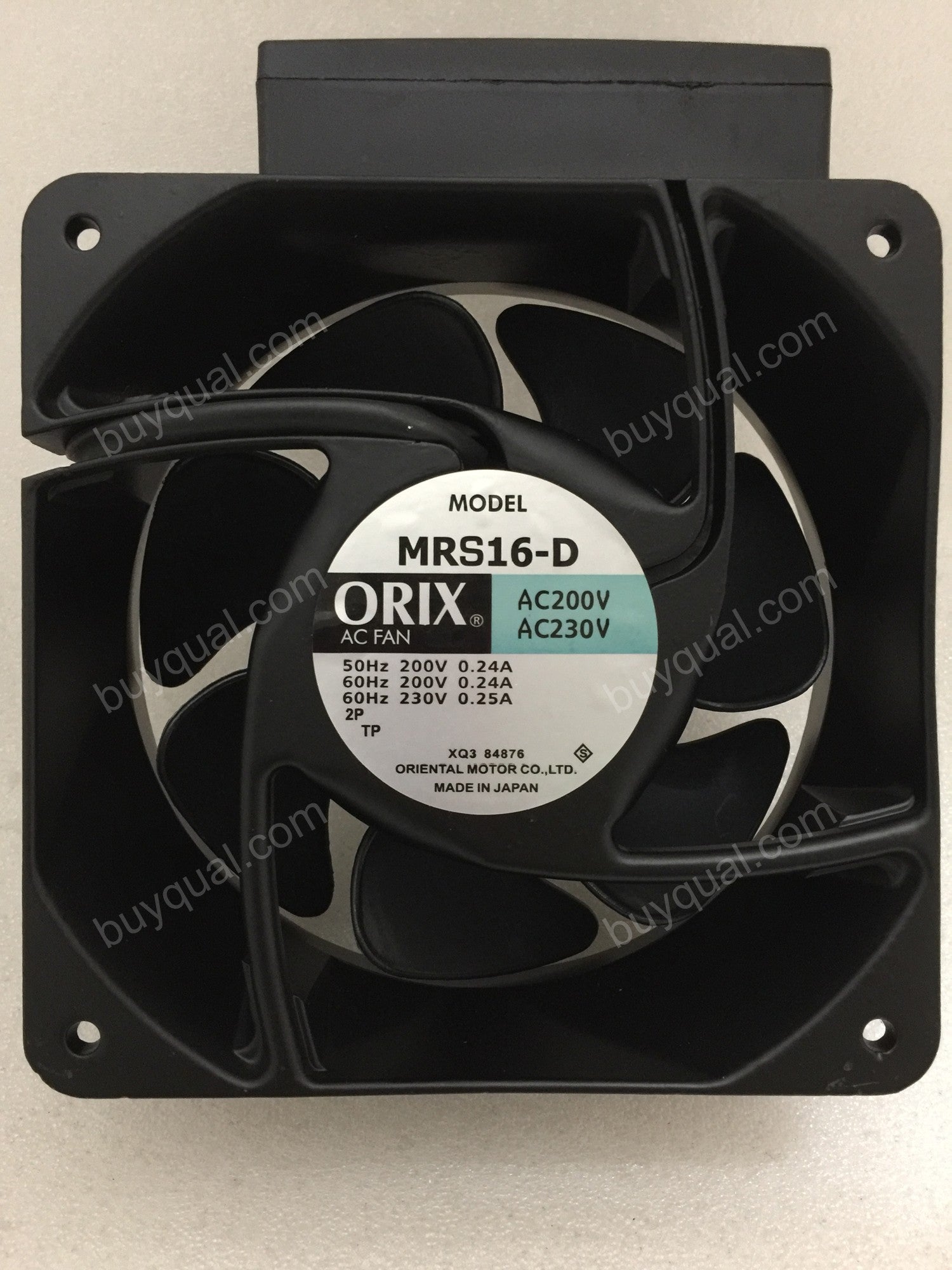 ORIX MRS16-D 220V 0.25A 2wires Cooling Fan
