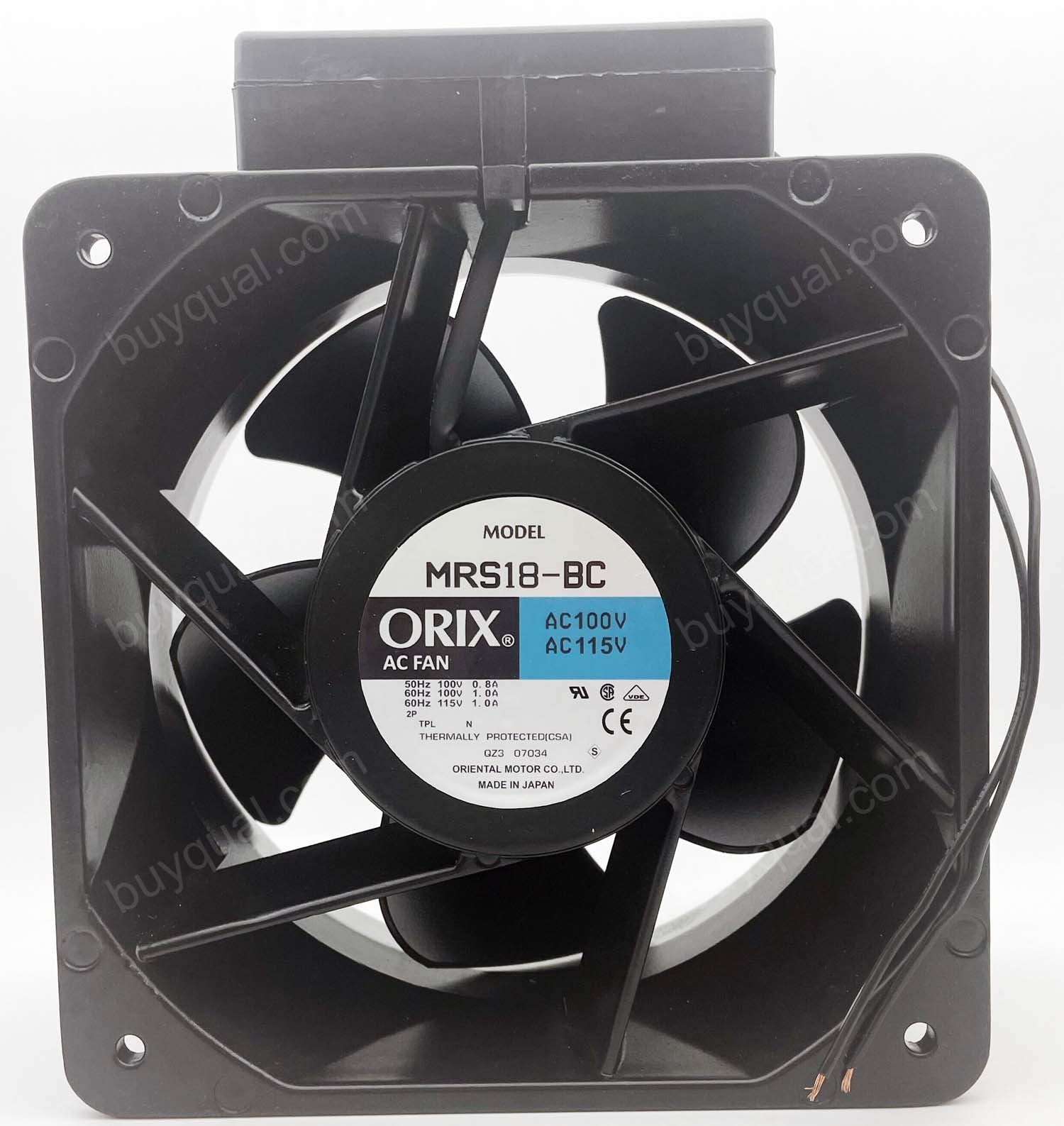 ORIX MRS18-BC 100V 0.8/1.0A 4wires cooling fan