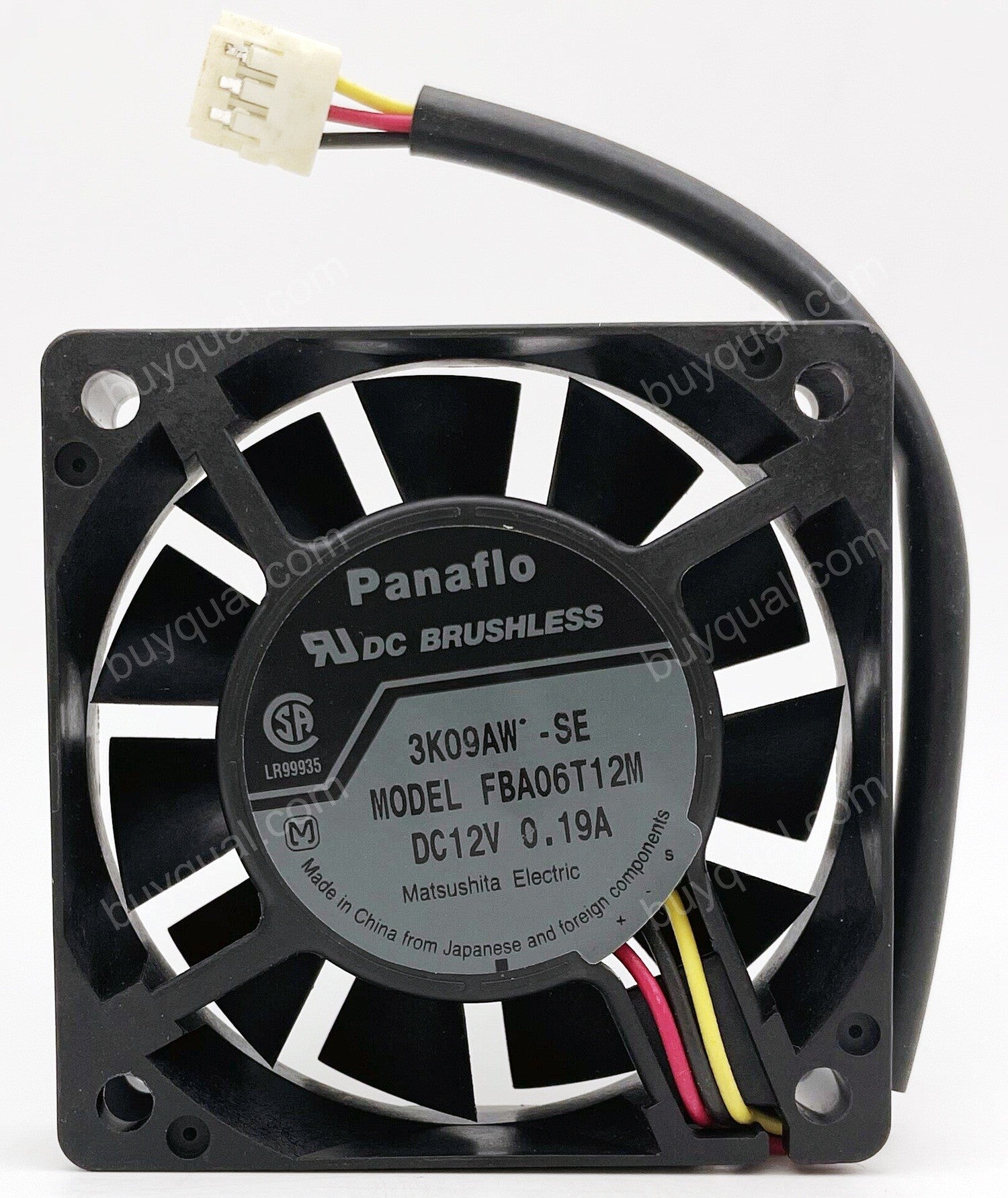 Panaflo FBA06T12M 12V 0.19A 3wires Cooling Fan
