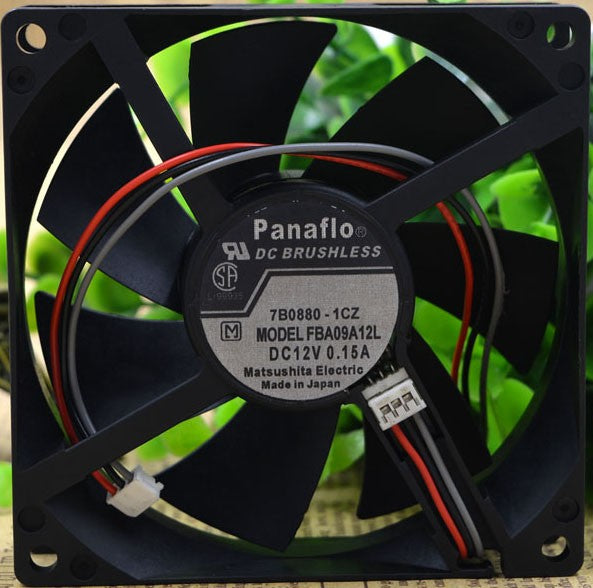 panaflo FBA09A12L 12V 0.15A 3wires Cooling Fan