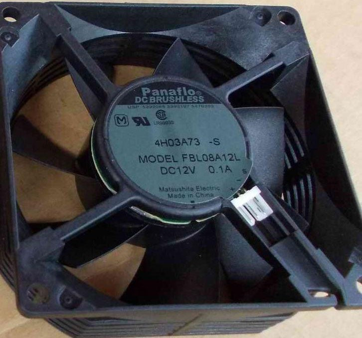 Panaflo FBL08A12L 12V 0.1A 3wires Cooling Fan