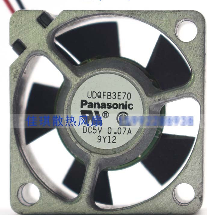 Panaflo UDQFB3E70 5V 0.07A 2wires Notebook CPU Cooling Fan
