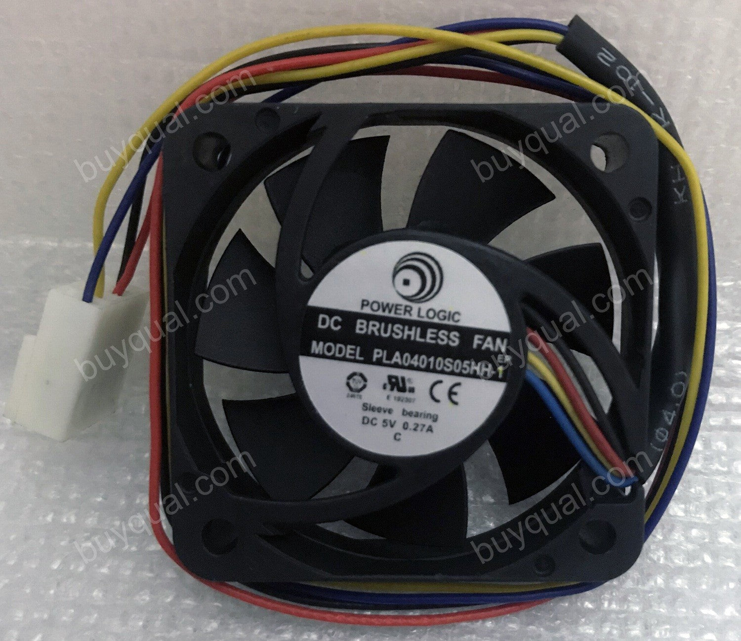 POWER LOGIC PLA04010S05HH-1 5V 0.27A 4wires cooling fan